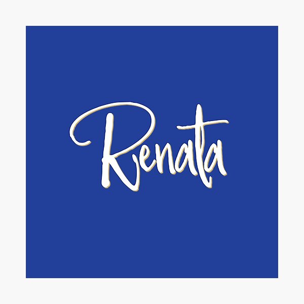 Item preview, RENATA personalized type design designed and sold by CharlottePlaceArt.