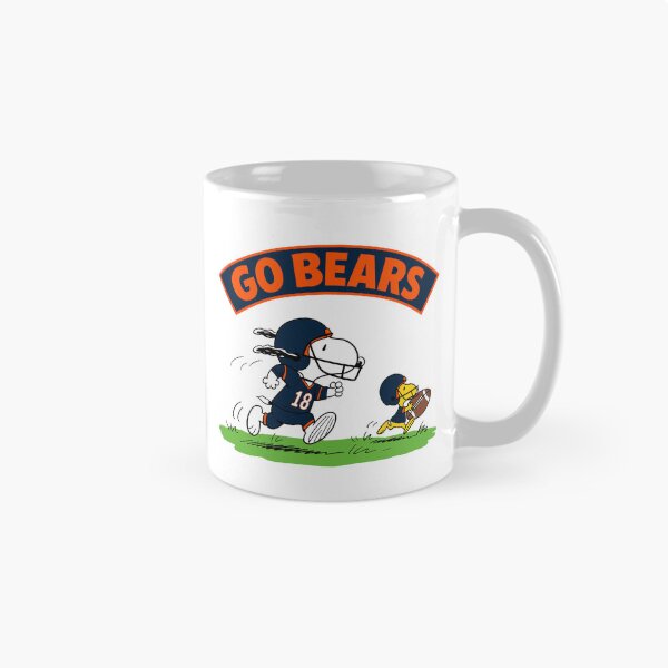 Item preview, Snoopy & Woodstock Chicago Bears Football Retro F607 designed and sold by GLUVY-THEME.