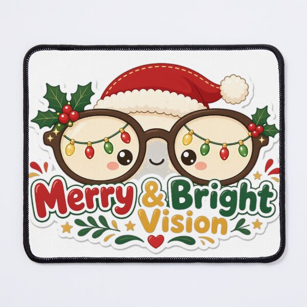 Item preview, Optometrist Christmas Merry and Bright Vision designed and sold by Soft Merch.