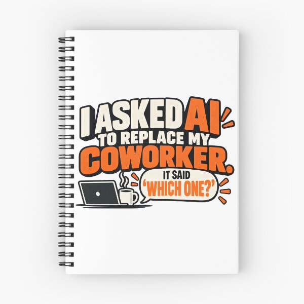 Item preview, I Asked AI to Replace My Coworker designed and sold by erkancept.