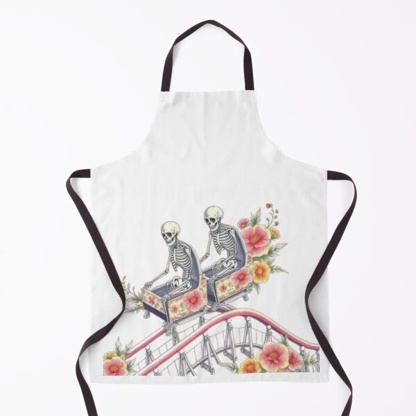 Item preview, Happy Skeletons Riding a coaster designed and sold by Welcome To My Store!.