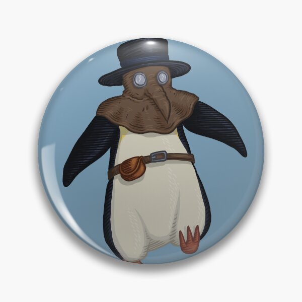 Item preview, Plague Doctor Penguin designed and sold by heymichah.