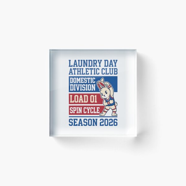 Item preview, Laundry Day Athletic Club Spin Cycle Funny Mascot designed and sold by SplashTastic.