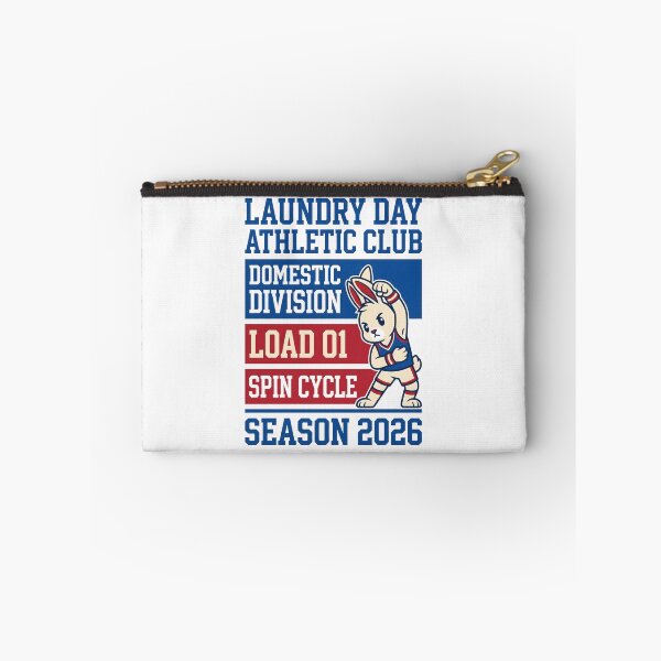 Item preview, Laundry Day Athletic Club Spin Cycle Funny Mascot designed and sold by SplashTastic.