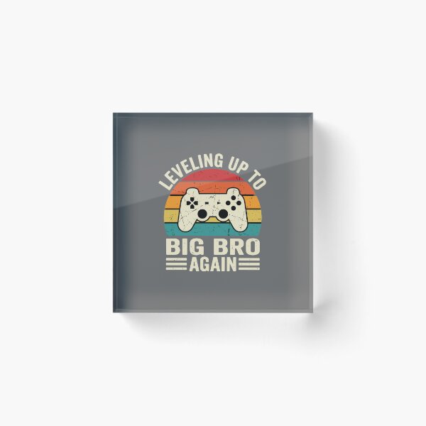 Item preview, Leveling Up To Big Bro Again Big Brother Gaming Pregnancy Announcement designed and sold by SofiBlair.