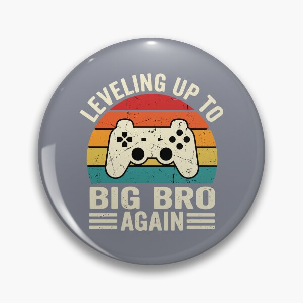 Item preview, Leveling Up To Big Bro Again Big Brother Gaming Pregnancy Announcement designed and sold by SofiBlair.