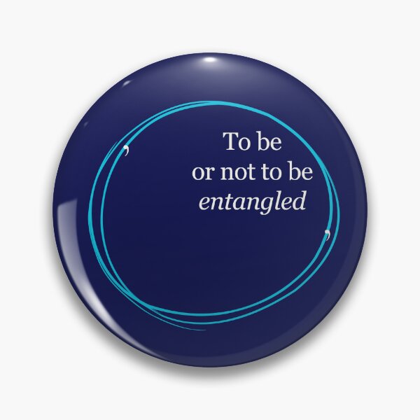 Item preview, To Be, or Not to Be, Entangled - Quantum Wordplay | Light Ink designed and sold by EntangledRhyme.