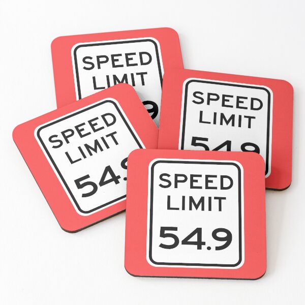 Item preview, Speed Limit 54.9 MPH for Sammy Hagar designed and sold by Karate Octopus.