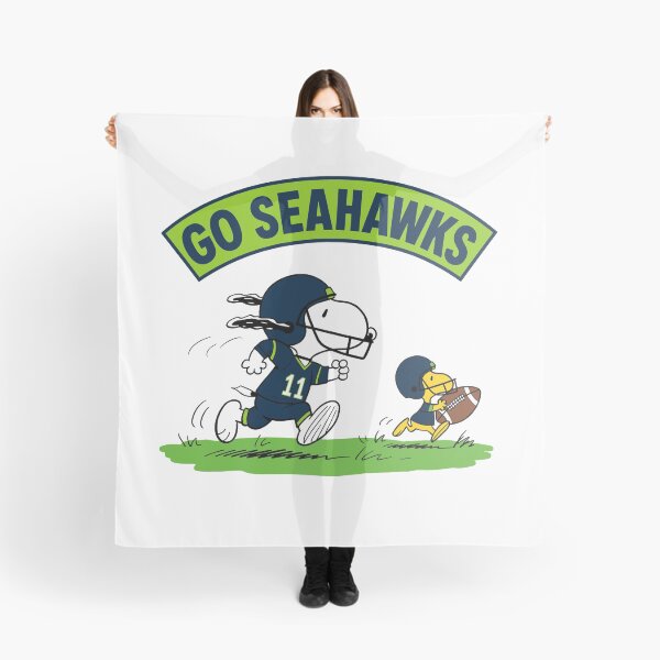 Item preview, Snoopy & Woodstock Seattle Seahawks Football Retro F608 designed and sold by GLUVY-THEME.