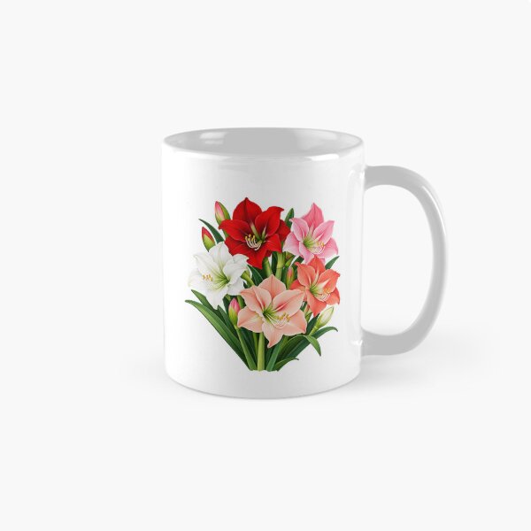Item preview, Multi-Color Amaryllis Floral Design designed and sold by Myra365Art.