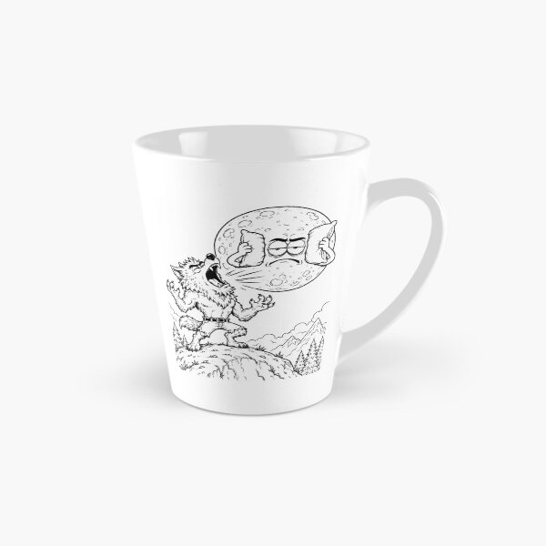 Item preview, Werewolf Howling at the Moon Funny Sleep Disaster designed and sold by ComedyInkFactor.