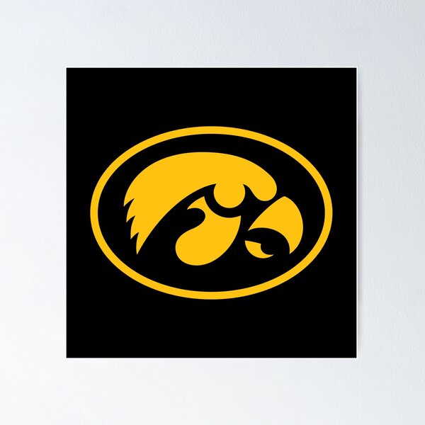 Item preview, **Vintage Iowa Hawkeyes football** designed and sold by sherriemme.