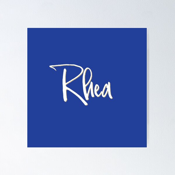 Item preview, RHEA personalized type design designed and sold by CharlottePlaceArt.