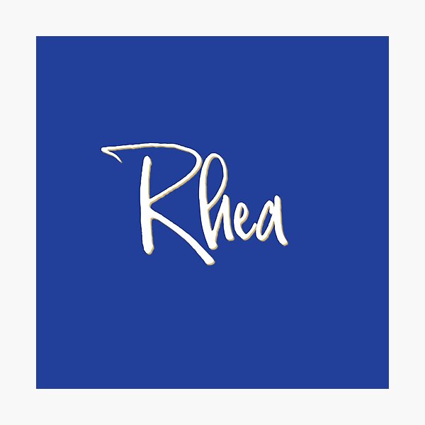 Item preview, RHEA personalized type design designed and sold by CharlottePlaceArt.