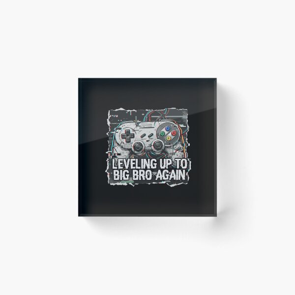 Item preview, Leveling Up To Big Bro Again Gamer Pregnancy Announcement designed and sold by PopStars1993.