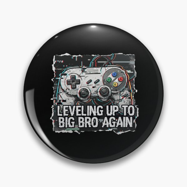 Item preview, Leveling Up To Big Bro Again Gamer Pregnancy Announcement designed and sold by PopStars1993.