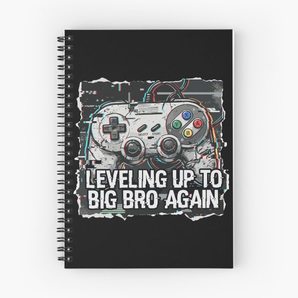 Item preview, Leveling Up To Big Bro Again Gamer Pregnancy Announcement designed and sold by PopStars1993.
