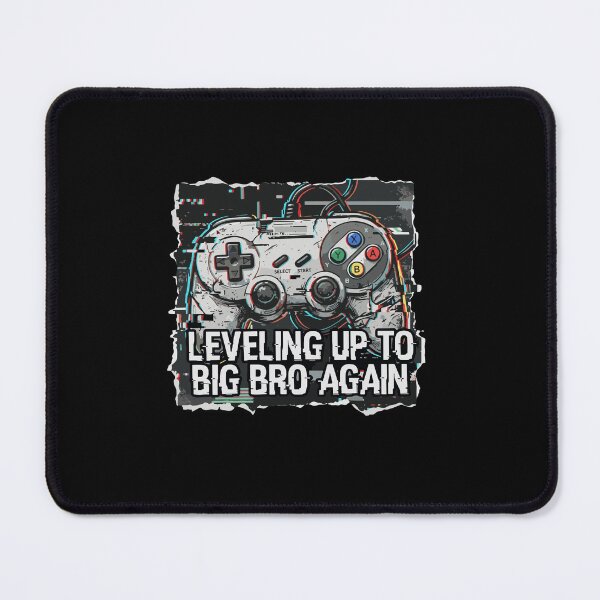 Item preview, Leveling Up To Big Bro Again Gamer Pregnancy Announcement designed and sold by PopStars1993.