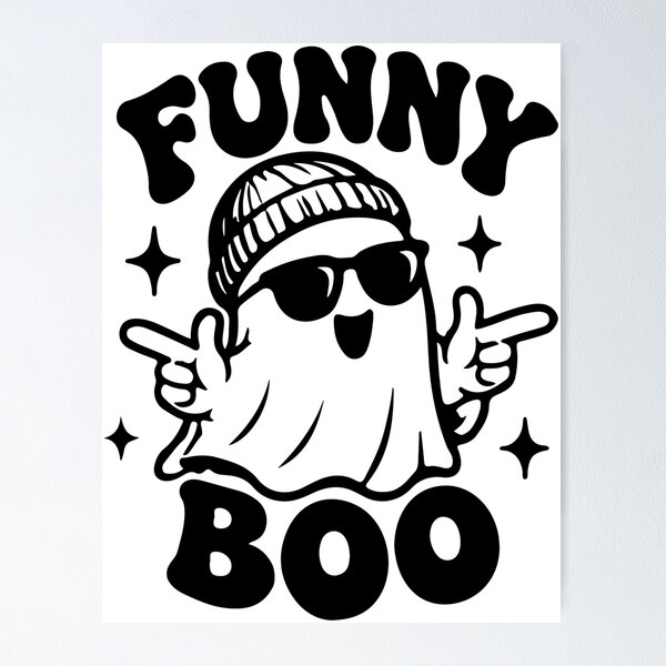 Item preview, Cute Ghost BOO Halloween Graphic  designed and sold by Brexmore3.
