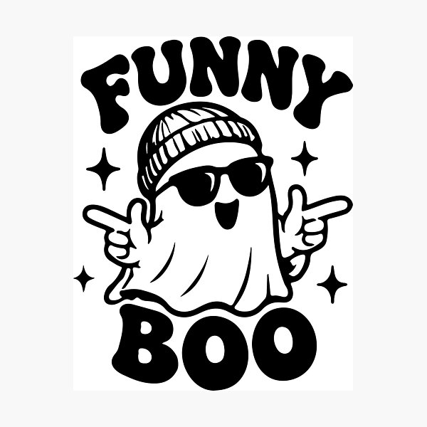 Item preview, Cute Ghost BOO Halloween Graphic  designed and sold by Brexmore3.