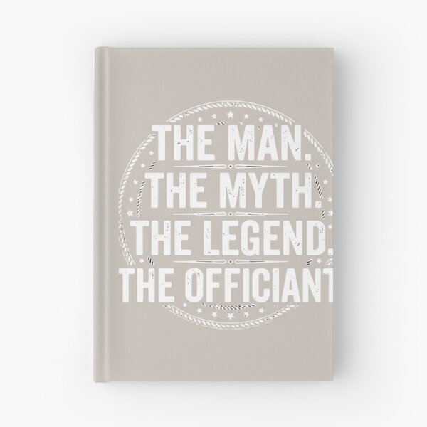 Item preview, The Man The Myth The Legend The Officiant Wedding Ceremony Minister  designed and sold by SofiBlair.