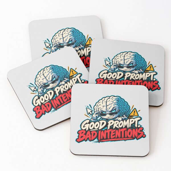Item preview, Good Prompt. Bad Intentions. designed and sold by erkancept.