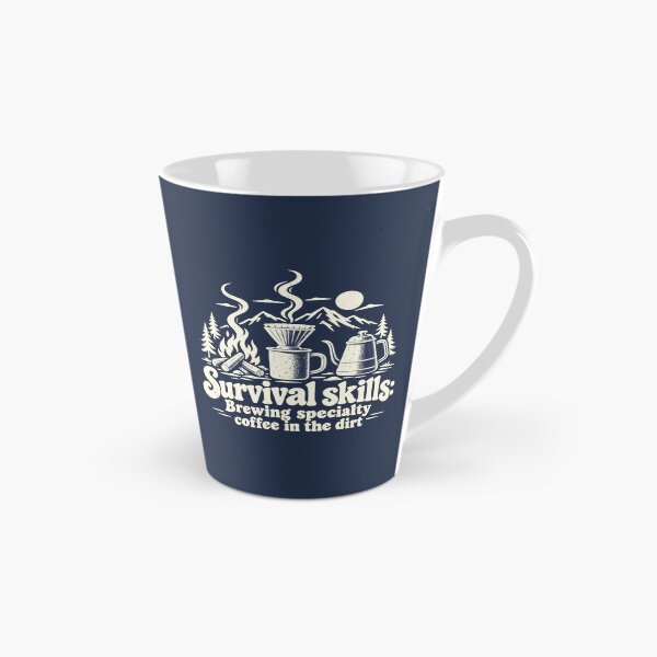 Item preview, Survival Skills – Specialty Coffee in the Dirt Vintage Camping designed and sold by NomadIdeasCo.