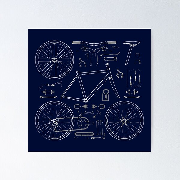 Item preview, Bicycle Parts Cycling Mechanic Enthusiast designed and sold by SofiBlair.
