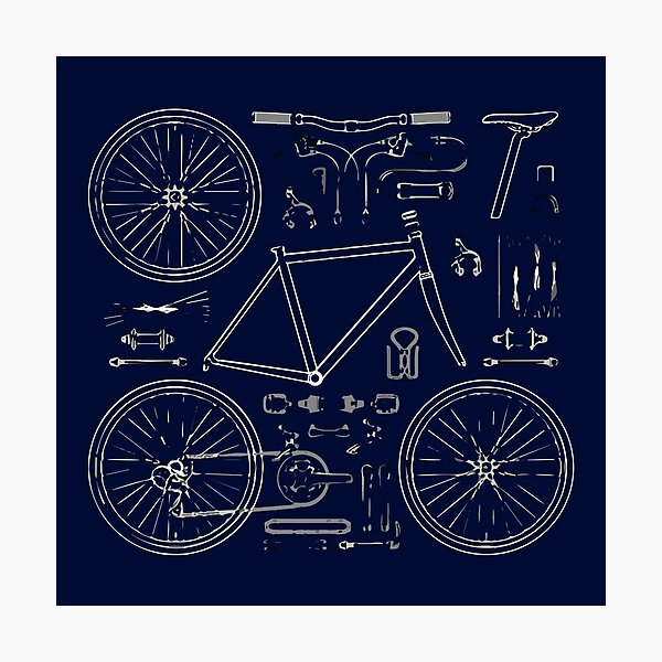 Item preview, Bicycle Parts Cycling Mechanic Enthusiast designed and sold by SofiBlair.