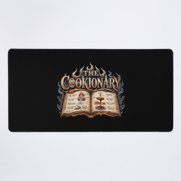 Item preview, The Cookionary Design, Chef Artwork, Cook Design, Cooking Graphic, Culinary Art, Chef Life, Kitchen Culture, Professional Cooking, Restaurant Kitchen, Chef Gift, Cook Gift, Food Lover Gift designed and sold by Typologystudios.