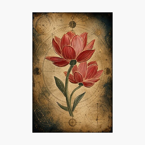 Item preview, Archive No. 45 – Secret Botanical Artifact designed and sold by InnerwayStudio.