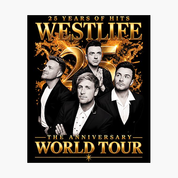 Item preview, Anniversary 2026 Timeless Pop Music Westlife 2026 designed and sold by AMview.
