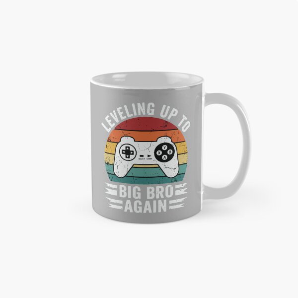 Item preview, Leveling Up To Big Bro Again Second Pregnancy Announcement Gamer Big Brother designed and sold by SofiBlair.