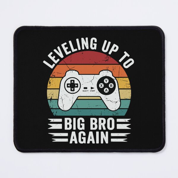 Item preview, Leveling Up To Big Bro Again Second Pregnancy Announcement Gamer Big Brother designed and sold by SofiBlair.