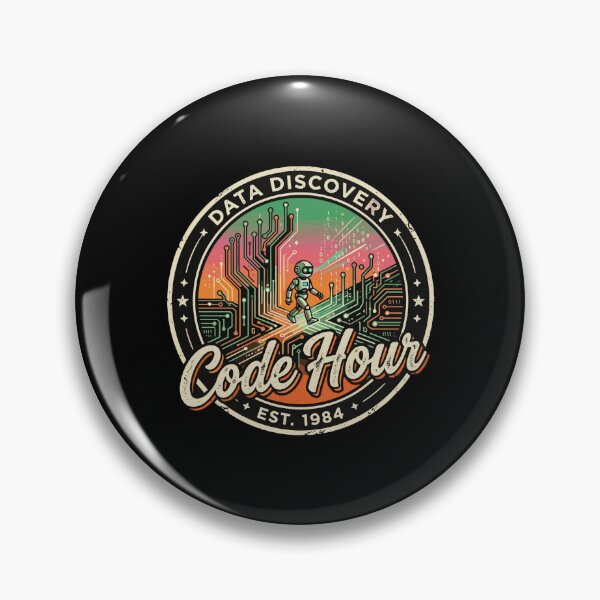 Item preview, Data Discovery Code Hour Est 1984 Programmer Data Scientist Retro Tech designed and sold by PopStars1993.