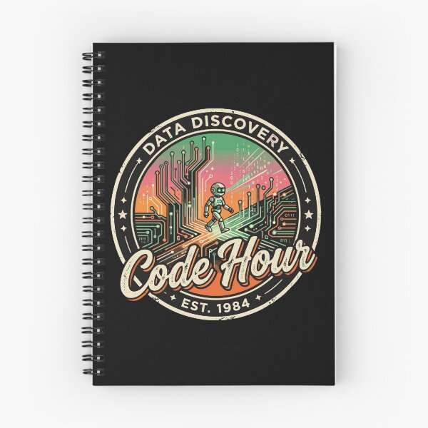 Item preview, Data Discovery Code Hour Est 1984 Programmer Data Scientist Retro Tech designed and sold by PopStars1993.