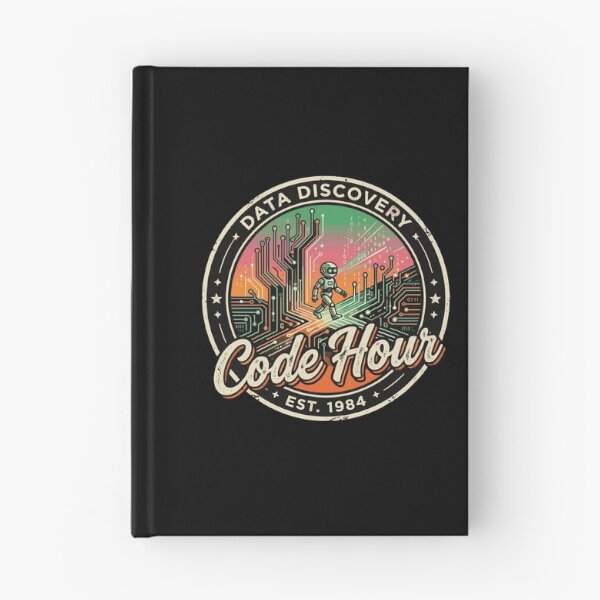 Item preview, Data Discovery Code Hour Est 1984 Programmer Data Scientist Retro Tech designed and sold by PopStars1993.