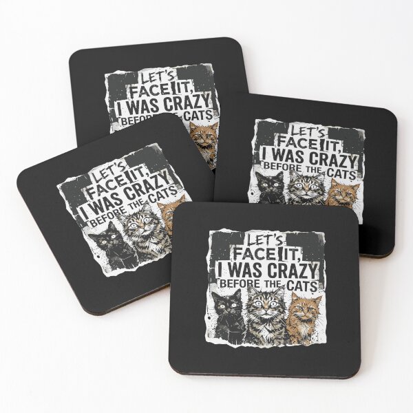 Item preview, Let's Face It, I Was Crazy Before The Cats Funny Cat Lover Crazy Cat Person designed and sold by PopStars1993.