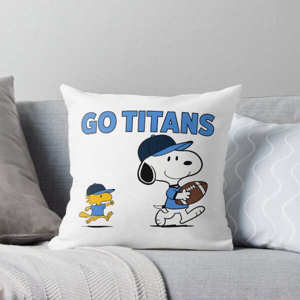 Item preview, Snoopy & Woodstock Tennessee Titans Football Retro F609 designed and sold by GLUVY-THEME.