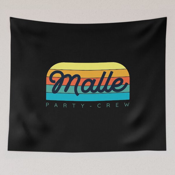 Item preview, Malle Party Crew Mallorca Retro Sunset designed and sold by Loona97.