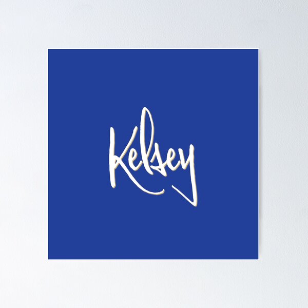 Item preview, KELSEY personalized type design designed and sold by CharlottePlaceArt.