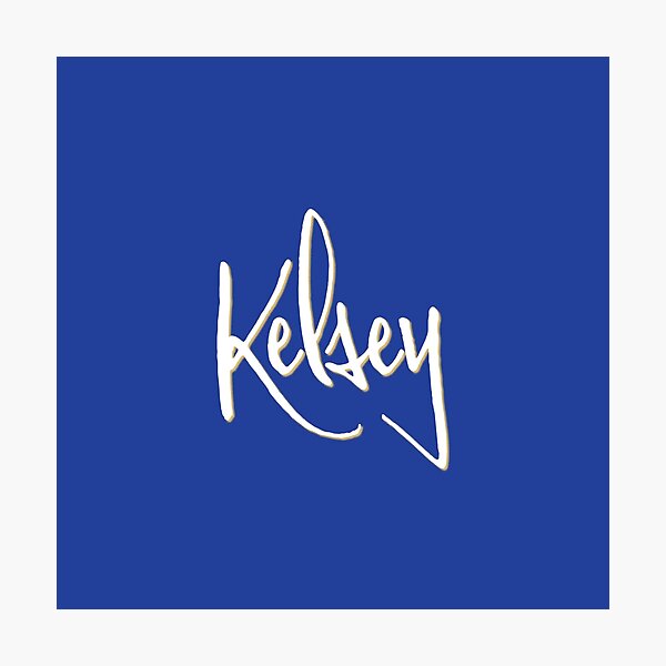 Item preview, KELSEY personalized type design designed and sold by CharlottePlaceArt.