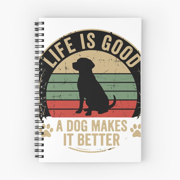 Item preview, Life Is Good A Dog Makes It Better Dog Lover Pet Owner designed and sold by SofiBlair.