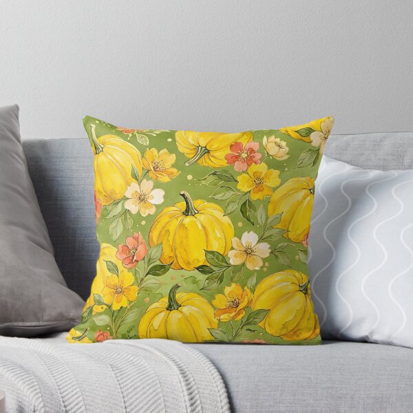 Item preview, Pumpkin with Flowers designed and sold by GraphicsClub.