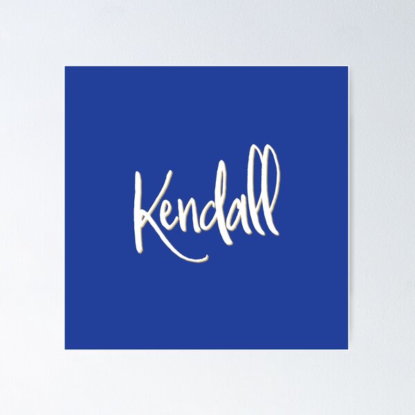 Item preview, KENDALL personalized type design designed and sold by CharlottePlaceArt.