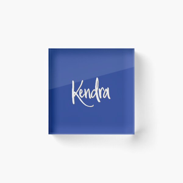 Item preview, KENDRA personalized type design designed and sold by CharlottePlaceArt.
