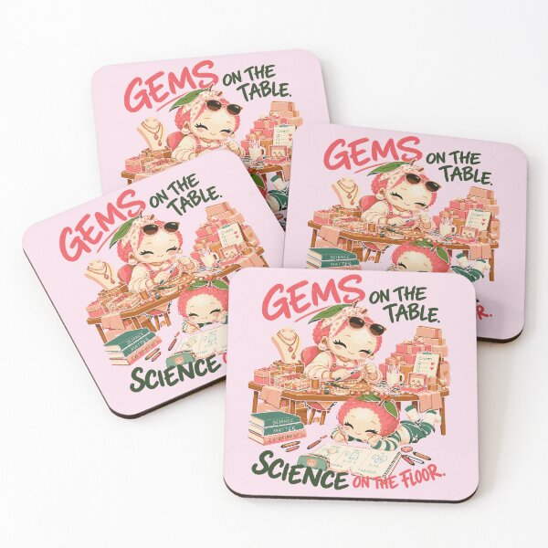 Item preview, Gems on the Table, Science on the Floor – Jewelry Maker Mom designed and sold by dr-Hana.