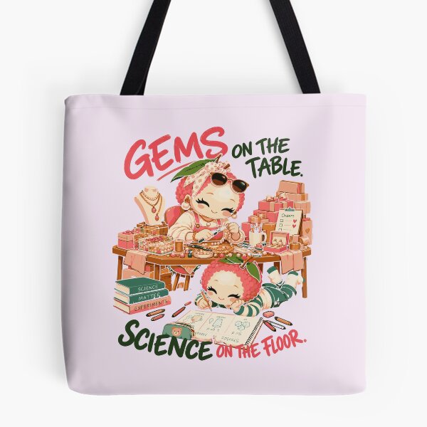 Item preview, Gems on the Table, Science on the Floor – Jewelry Maker Mom designed and sold by dr-Hana.