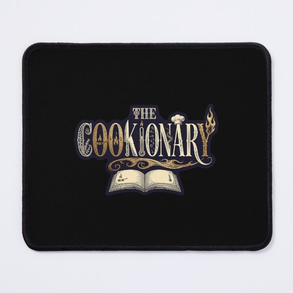 Item preview, The Cookionary Design, Chef Artwork, Cook Design, Cooking Graphic, Culinary Art, Chef Life, Kitchen Culture, Professional Cooking, Restaurant Kitchen, Chef Gift, Cook Gift, Food Lover Gift designed and sold by Typologystudios.
