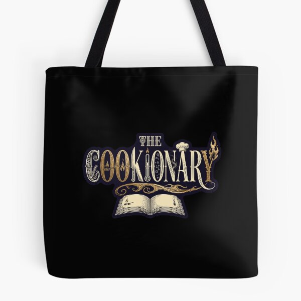 Item preview, The Cookionary Design, Chef Artwork, Cook Design, Cooking Graphic, Culinary Art, Chef Life, Kitchen Culture, Professional Cooking, Restaurant Kitchen, Chef Gift, Cook Gift, Food Lover Gift designed and sold by Typologystudios.